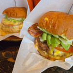 ジャミジャミ - ♦︎絶品チーズバーガーset　¥1,280
(ドリンクとポテトのセット)
♦︎ジャミジャミバーガー　¥1,000