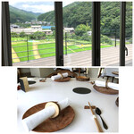 MAISON LAFITE - 開放感ある、お洒落な店内。 現在は昼夜とも2組、最大6名まで。 この日は私たち1組だけにして下さったようで、ありがとうございます。m(__)m