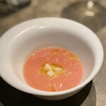RODEO - トマトと桃の冷製スープ