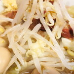 ラーメン二郎 - ヤサイ（そのまま）