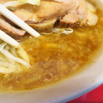 ラーメン二郎 - スープ