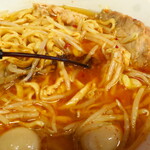 ラーメン二郎 - 赤酢投入～♪