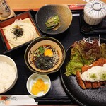 味の民芸 - 三元豚の『とろろとんかつ定食』