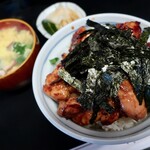 鳥仁 - きじ丼（1000円）＠大森・鳥仁