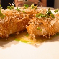 エディション・コウジ シモムラ - スペシャリテの、「カダイフを纏った的鯛のフリット」