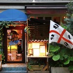 タロス - クワットロモーリ（サルデーニャの州旗）がタロスの目印です