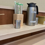 そばの神田 東一屋 - コンディメンツ。