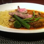 コントワール ミサゴ - 仔羊のローストのクスクス