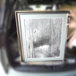 月見里 - 食べログ・初公開！！　　　lovelyお姉さま制作の水墨画。　　【車以外は、撮影了解済み】