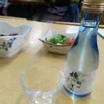 源蔵 - 冷酒 180ml (醉心 橅のしずく 白ラベル)［¥520］