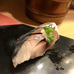 鮨一 - 三陸 鯖きずし