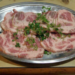 焼肉 はせ川 - イベリコ豚の香草焼き