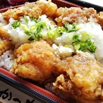 肉処 かつヰ - 桜姫鶏唐揚げおろし丼