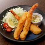 3 large fried shrimp