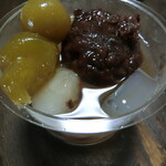 ミズキ菓子店 - あんみつ