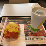 McDonalds - スパチキ＋アイスコーヒー（L）