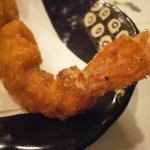 うぶか - 揚物　海老フライ　尻尾の部分はタルタルで