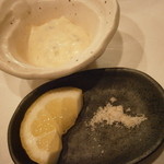 うぶか - 海老フライ用　自家製タルタルソースと塩