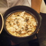 うぶか - 飯物　アスパラと鮑の炊き込みご飯　
