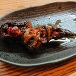 かぶと - 天然うなぎの肝焼き