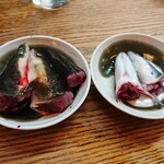 かぶと - 天然うなぎと養殖うなぎの頭