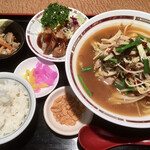 良仙 - かみなりラーメン定食