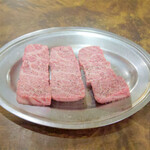 焼肉 はせ川 - 三角バラ