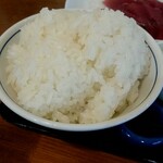 やま - ホカホカの銀シャリ☆