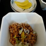 やま - 納豆&沢庵