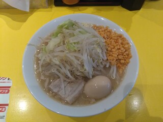 Ramempanchi - ラーメン大７８０円と味玉１００円