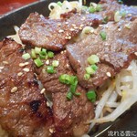 Yakiniku Dokoro Batten - 和牛カルビ+ハラミ+もも肉