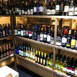 Choose your favorite wine from our fully stocked wine cellar