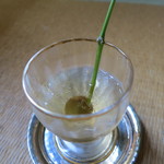 未在 - 梅酒のアップ