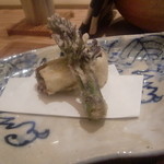 恵比寿　くろいわ - 実家で取れた山菜と鮎