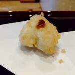 天ぷら たけうち - 長崎の鱧～これも美味しかった