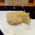 天ぷら たけうち - 北海道のホタテ