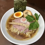 中華そば うお青 - 淡麗中華(醤油)