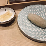 鮨処 有馬 - 函館の烏賊の湯引き