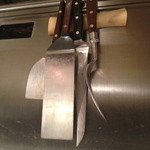 女流鉄板 Takako - これで美味しい鉄板焼ができあがるんです