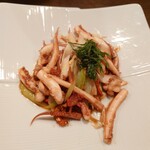 山海づくし勝也 - いかの焼き物