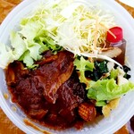 割烹 治郎兵衛 - ◆「ハンバーグ弁当」 デミグラスソースを纏った "ふんわり"ハンバーグ