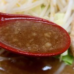 ラーメン　○菅 - らーめんニンニクタマネギ（730円）