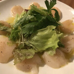 フラット - 帆立のカルパッチョ