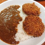 Tonkatsu Akasaka Mizuno - メンチカツカレー