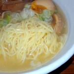 Menya Dai - とりそば味玉￥750 (麺)