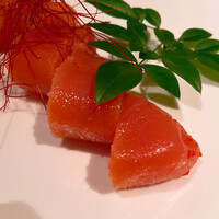 博多もつ鍋 やま中 赤坂店 - 特製明太子　一腹がデカい