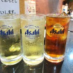 SHOWA - 白ホッピーとウーロンハイ各￥100