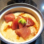 SHOWA - 山かけにマグロぶつトッピングでも￥200