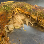 Hiroshimayaki Donki - お野菜がたっぷり♡