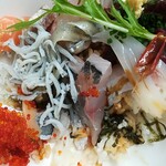 おかもと鮮魚店  - 鯵はブリンブリン